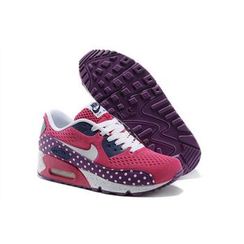 Nike Air Max 90 Em Women Purple Pink Running Shoes Review